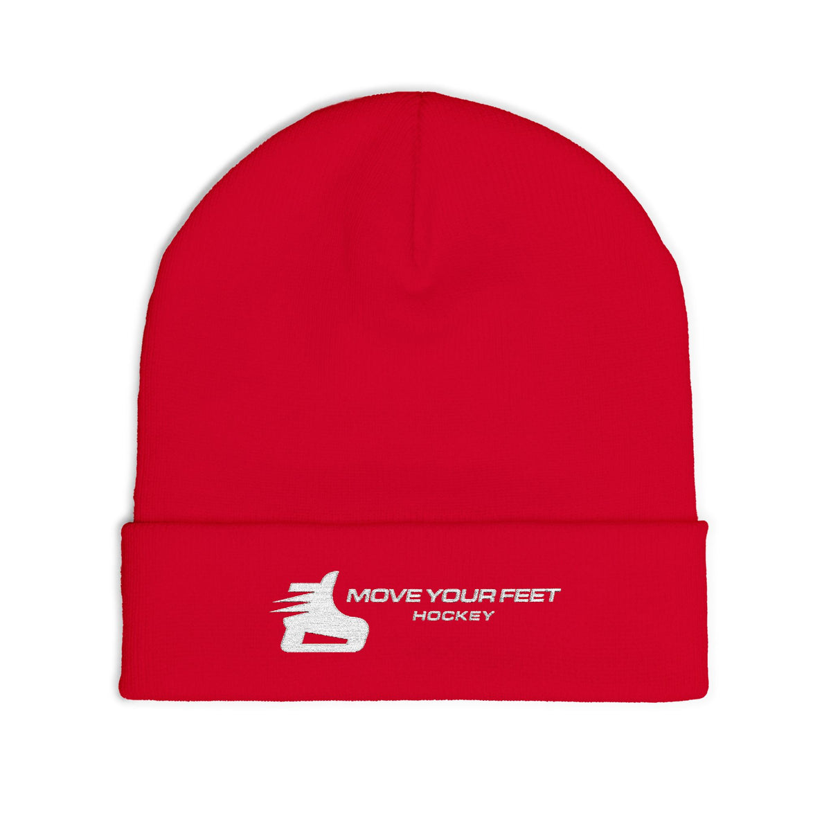 "Move Your Feet Hockey" beanie