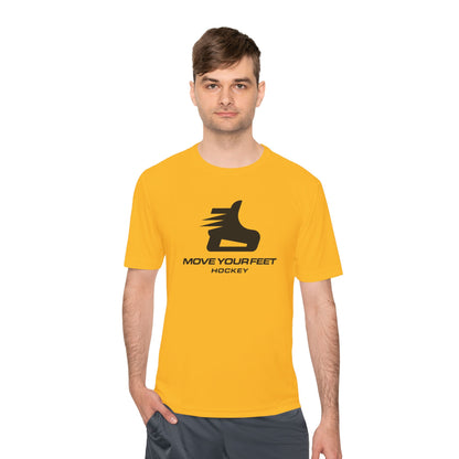 "Move Your Feet Hockey Moisture" -Wicking Tee
